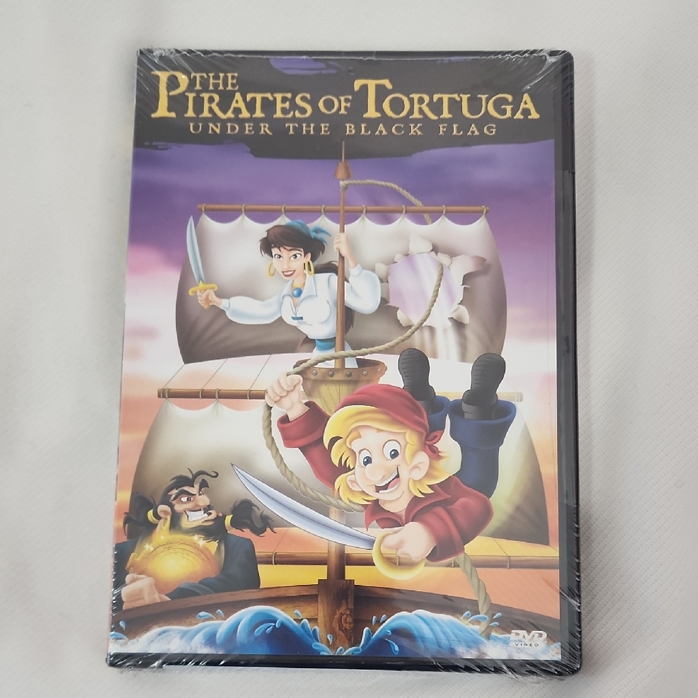 The Pirates Of Tortuga Under The Black Flag Dvd
